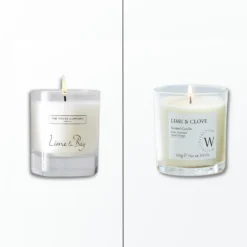 White Company Lime & Bay Candle Vs Boots Candle