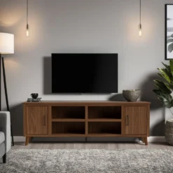 Tv Cabinet Store -Tv Cabinet Store Arcadia 78 TV Stand WARC1410.NAW LS 1