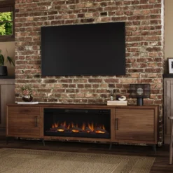 95" Malibu TV Stand -Tv Cabinet Store MALIBU WMLB5420.BRB ANGLE scaled