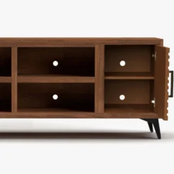 2024 Model 78" Malibu TV Stand -Tv Cabinet Store Malibu78inchBourbonTVStand OpenDoor dc278c5d 9f0c 4e0f 812b 6578c4be312c 1