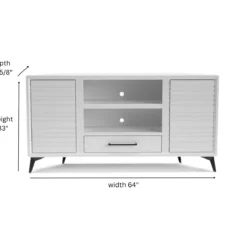 2024 Model 64" Malibu Corner TV Stand 18 2024 Model 64" Malibu Corner TV Stand -Tv Cabinet Store Malibu 64 Corner TV schematic white