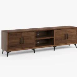 95" Malibu TV Stand -Tv Cabinet Store WMLB1610 BRB 3 4 1