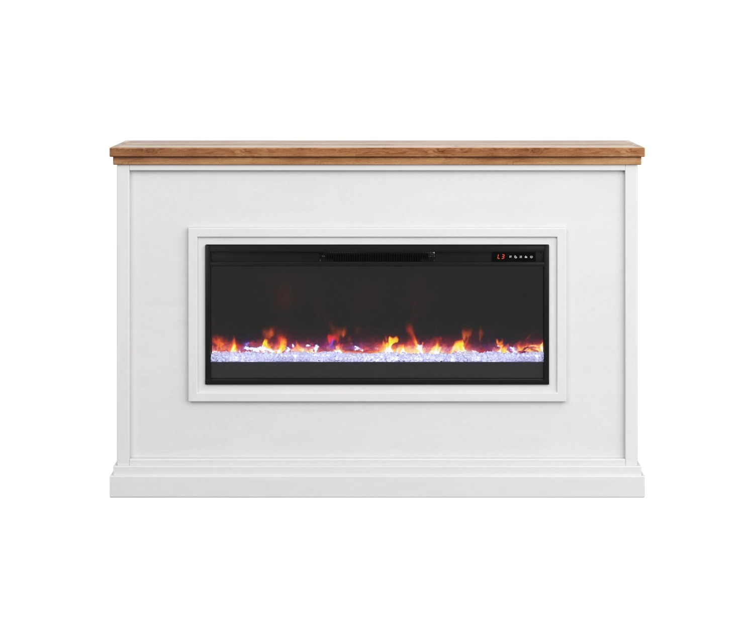 66" Sonoma Transitional Electric Fireplace Mantel 14 66" Sonoma Transitional Electric Fireplace Mantel - Image 12